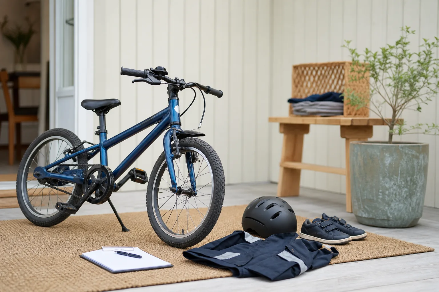 Sälja barncykel i svensk vardagsmiljö