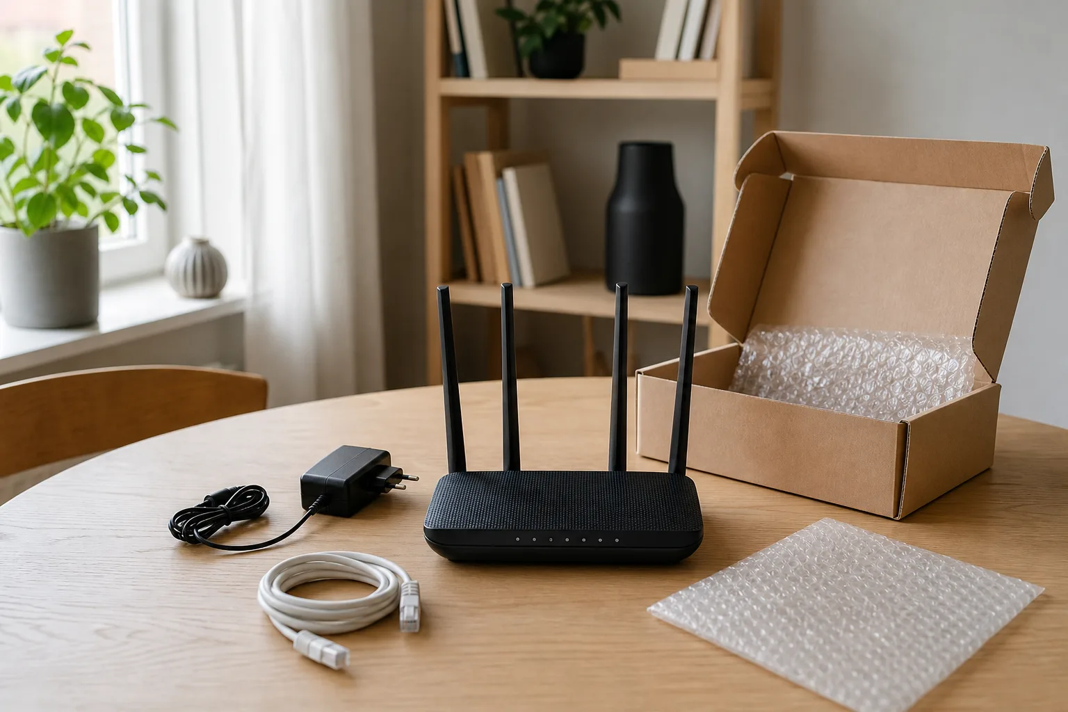 Sälja router i svensk vardagsmiljö