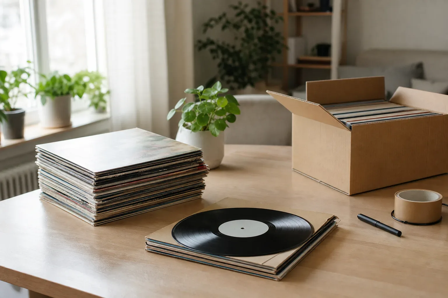 sälja vinyl och skivor