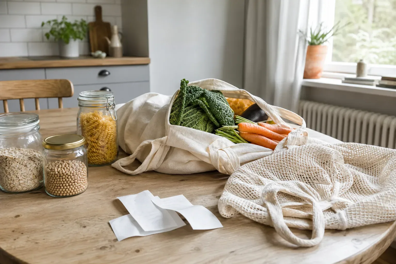 Vardaglig matplanering och inköp hemma